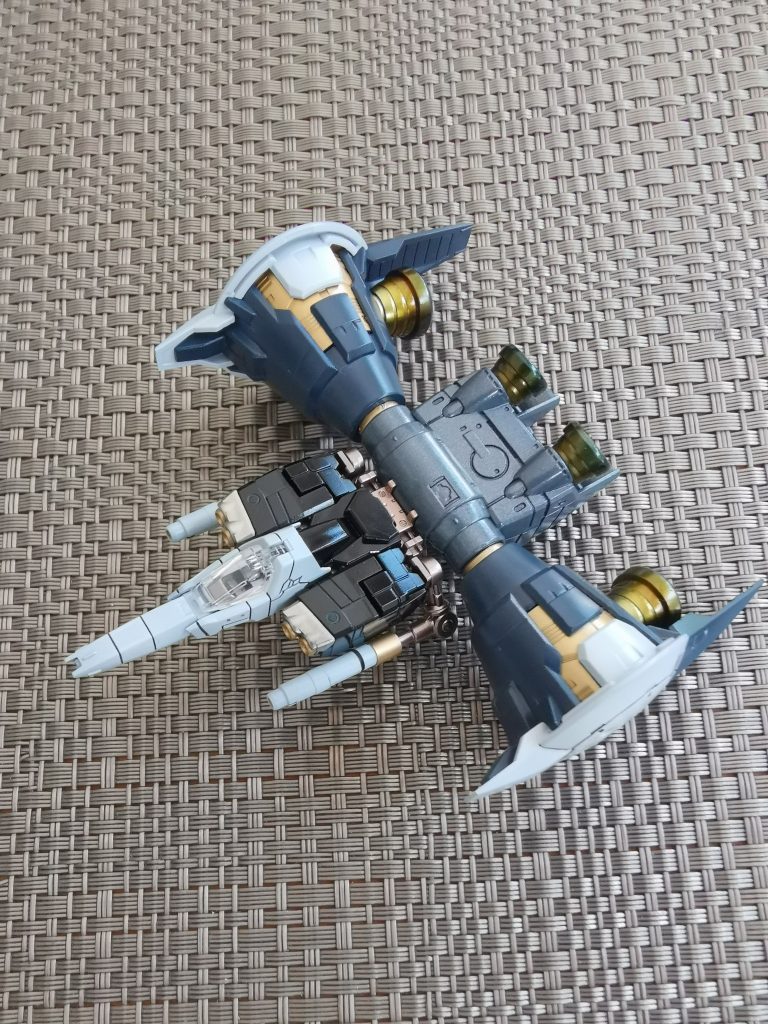 デカール貼る前のコアファイターⅡ