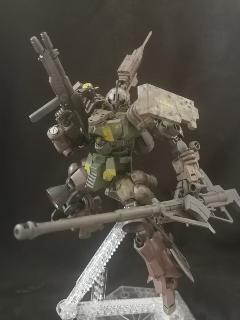 まさしく次世代によみがえってきたゴーストファイターという風にしました。デュバル少佐にニッコリしてもらいたいです。