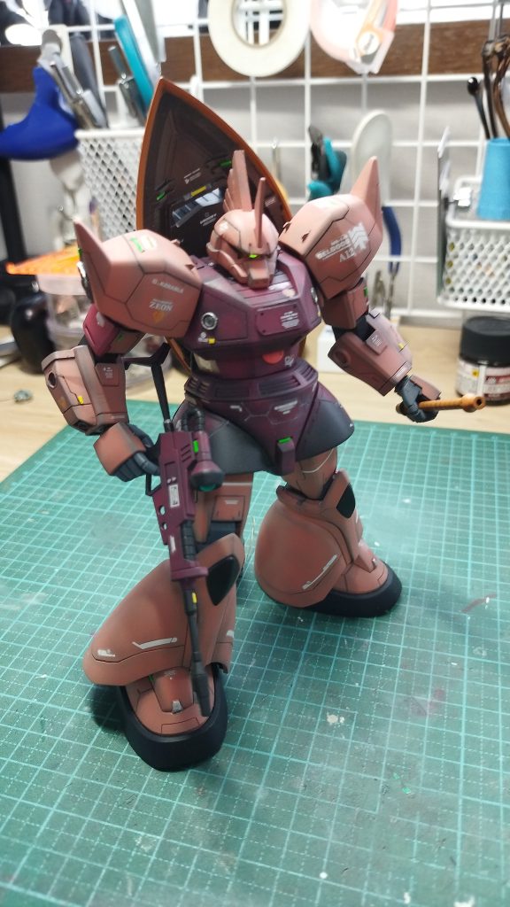 HGUC シャア専用ゲルググ–4枚目/制作者：@Falcon_Base0083