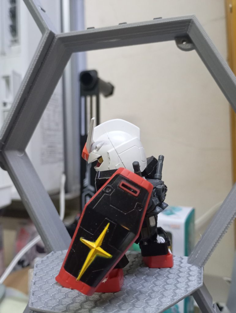 ずっと色を塗っていなかった失敗作