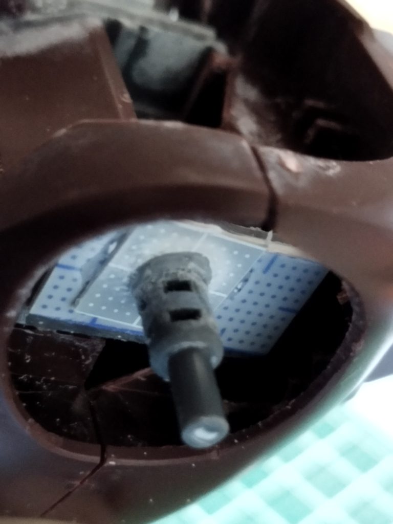 腕部位置を微調整