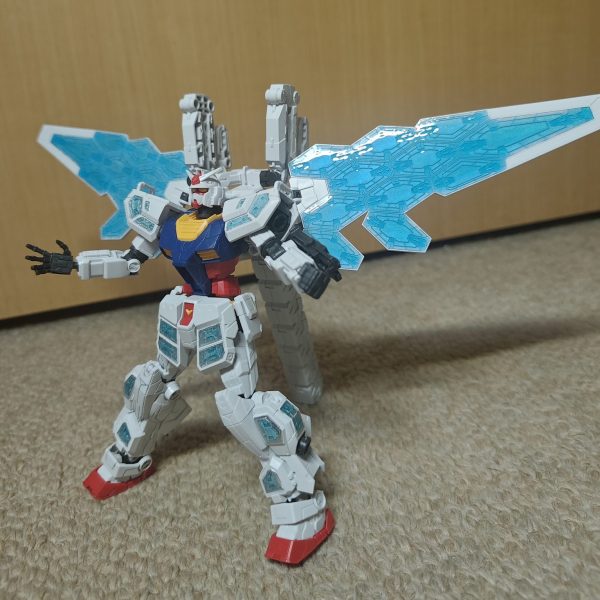 RX-78F00/Eガンダム グラスフェザー装備