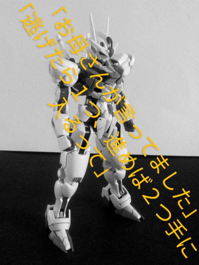 Next time preview                           『GUNDAM AERIAL❓』                            お目汚し ありがとうございました。