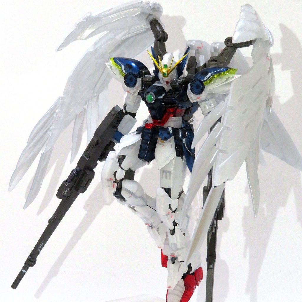 RG ウイングガンダムゼロ（EW版）クリアカラー｜らり～さんのガンプラ