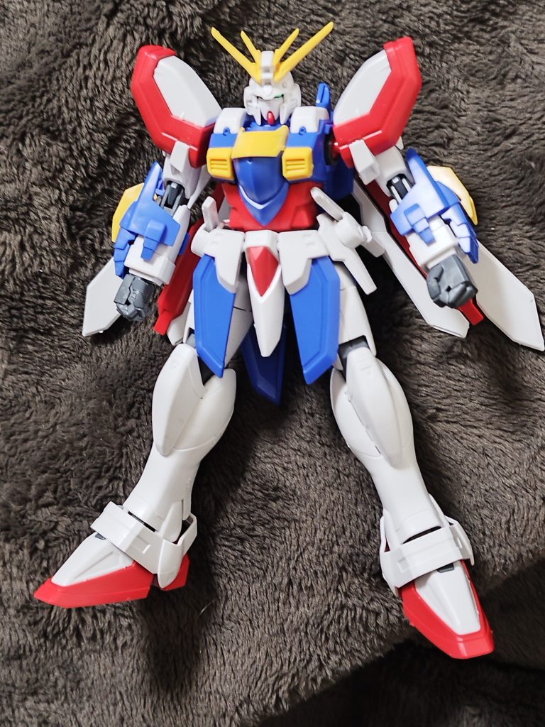 素組みめっちゃかっこいいですね今思えばこの状態が一番かっこよかった気がします……