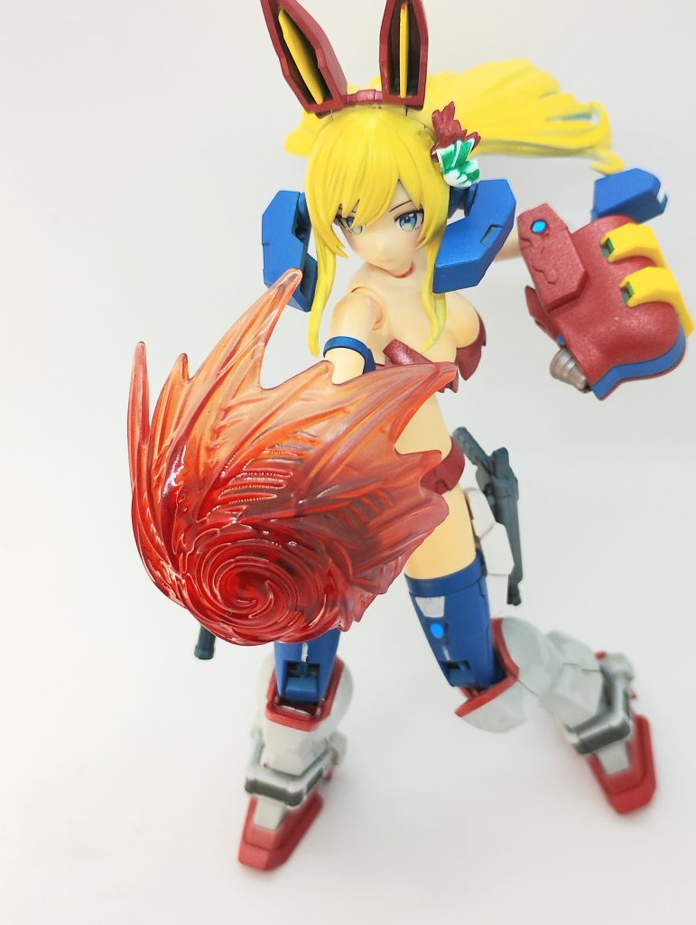 マシンガァン！！パァァンチ！！！！！ ……いやほんと、ガンダムマックスター＆チボデーいいですよね…決勝ラウンドでドモンやレインが「拳と拳で」って話するとき、相手がシュバルツ（シュピーゲルブレードが主兵装）とか、ジョルジュ（ローゼスビットとサーベルが主兵装）とかだと、ピンとこないんですよね…。その点、チボデーはわかりやすく「拳と拳」！