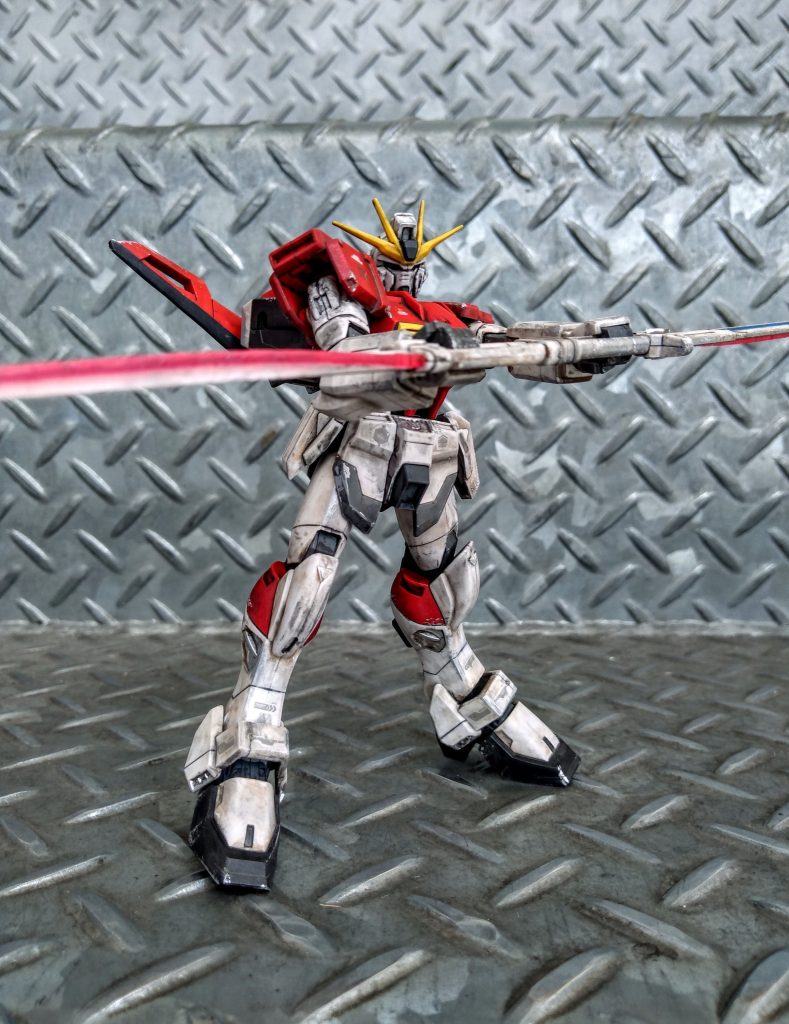 初ウェザリング！HG ソードインパルス 旧キット SEED DESTINY