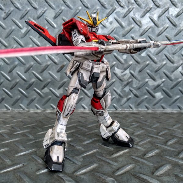 初ウェザリング！HG ソードインパルス 旧キット SEED DESTINY