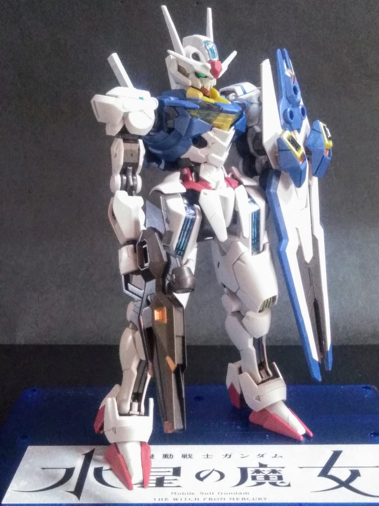 もう一人、紹介したい娘がおります 😋プレバンより購入しました 😏『ガンダム エアリアル パーメット スコア シックス』😚🎵ナマエガナガイ💦