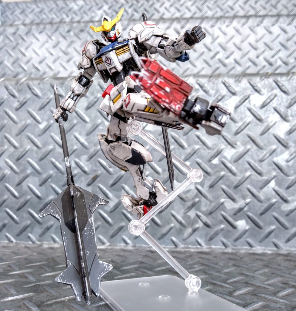 アニメもビスケット戦死で涙腺崩壊...作成しながらアニメ見るの良いですよね⁽⁽ଘ( ˊᵕˋ )ଓ⁾⁾キックとかパンチとかスーパーロボット大戦かよってw