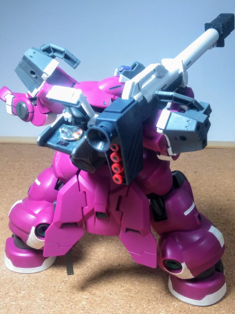 なんと云っても『ライデン(ﾊｽﾞｶｼｲ💦)』ですから 😟メインウェポンはバズーカです🍀😌🍀まぁ、ナニから作成したかは一目瞭然ですね 😋