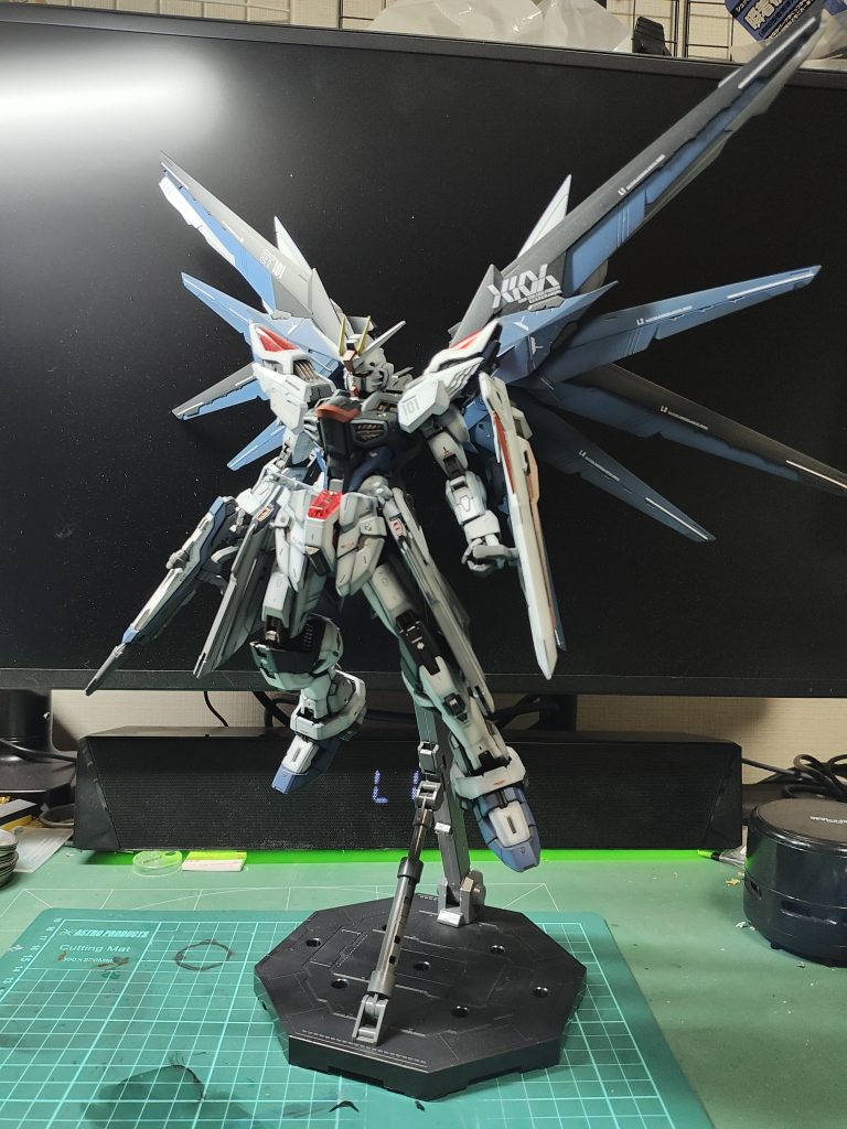 MGEXフリーダムガンダムの制作過程