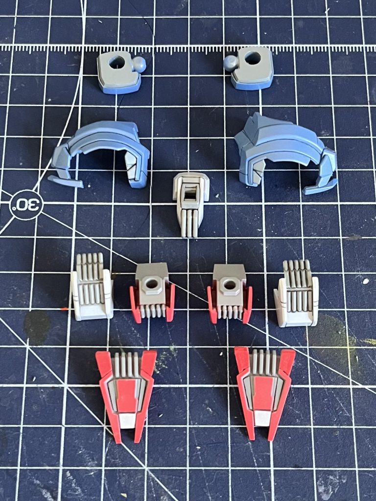 塗り分け部分です。