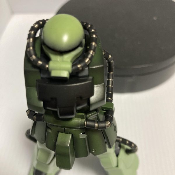 腰からの動力パイプをこんな感じにして腰が回る様にしてみました😊GW中に大分進んだなぁ🤔次はうでかなぁ✨（2枚目）