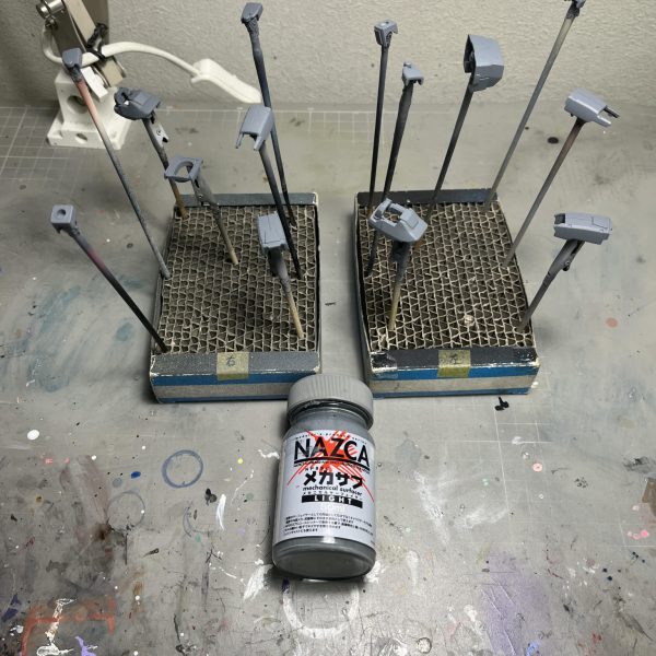 今作ってる作品の進捗その1。今回はひねらずストレートに組みますー（3枚目）