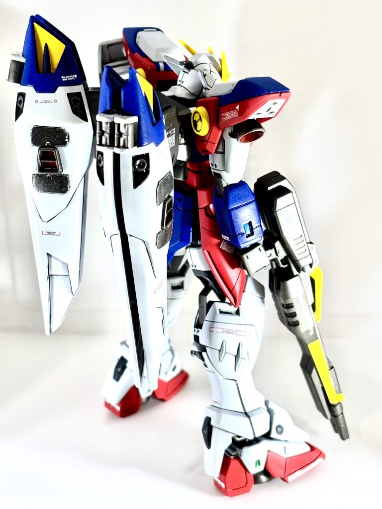 後ろ。プラ版を貼り付けたけど、ちょっと余計やったかな。