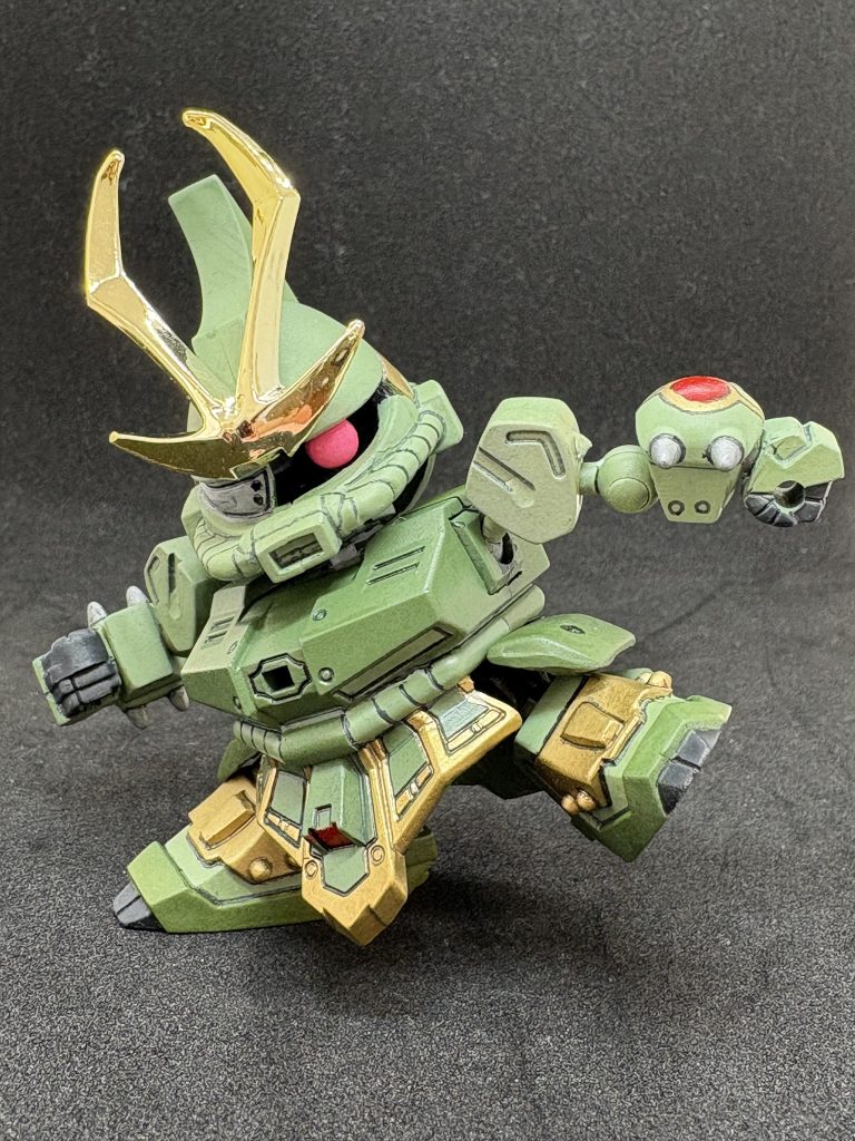 SDガンダム 若殺駆頭 箱絵再現–4枚目/制作者:@aniosu1