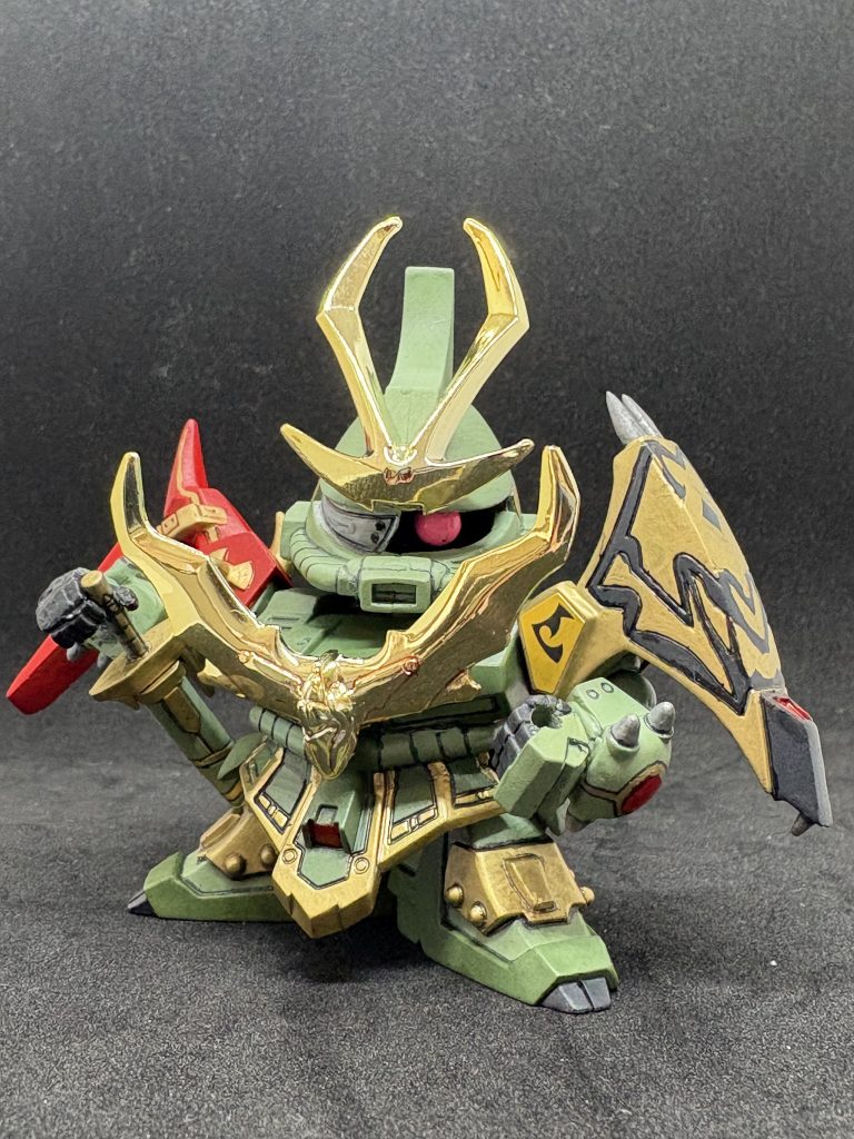 SDガンダム　若殺駆頭　箱絵再現