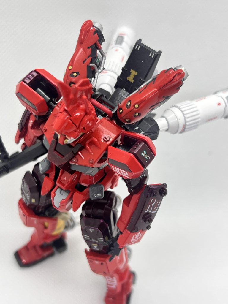 あ、バルカン部の塗装忘れてた