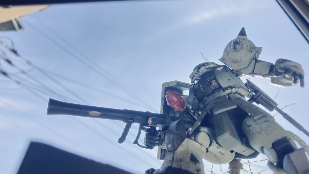 ザクのジオラマ–5枚目/制作者：kukan