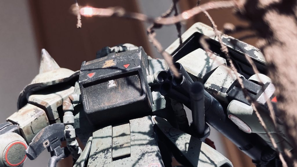 ザクのジオラマ–3枚目/制作者：kukan