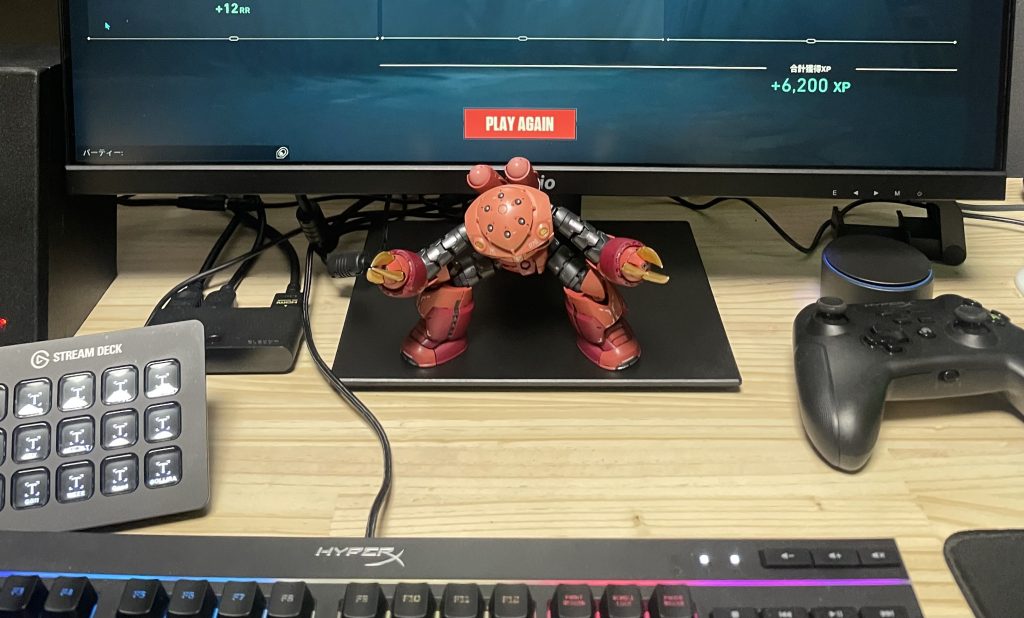 ゲーム中でいつも見守ってくれてます