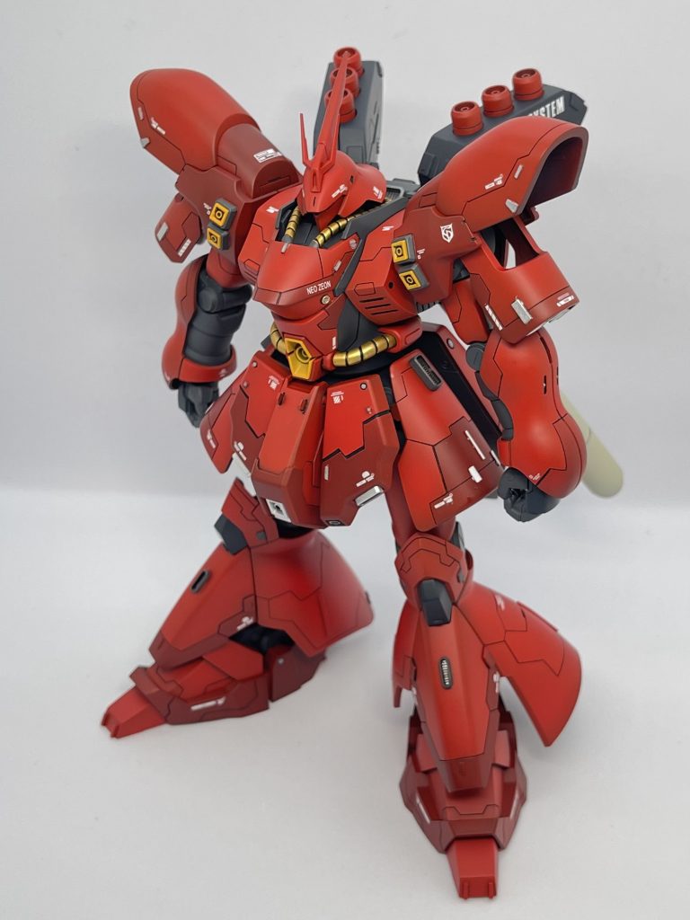 【全塗装】HGUC 1/144 MSN-04 サザビー–7枚目/制作者：Yukipula