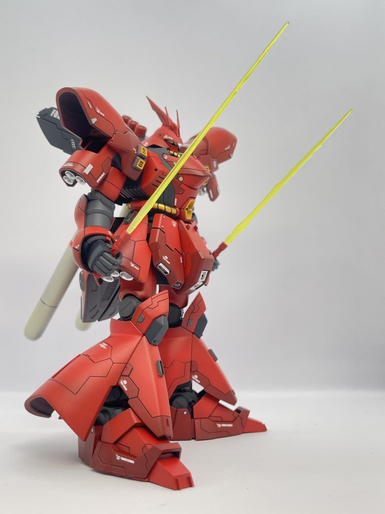 【全塗装】HGUC 1/144 MSN-04 サザビー–5枚目/制作者：Yukipula