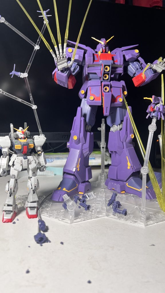 今回サイコガンダムマークII作ったのでついでに💦次はこいつを塗装かな💦