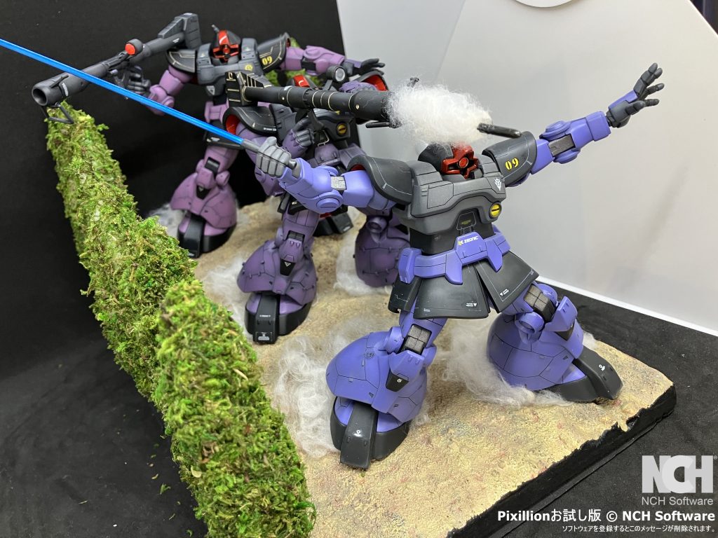 ジオラマ作りは結構、楽しかったです。!また作ろう!