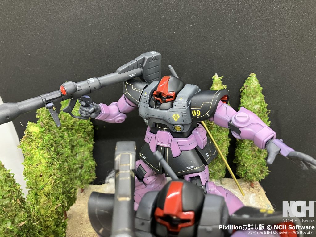 最後にオルテガ機!オルテガハンマーにはしませんでした。次回、ミデアと一緒に作るか?