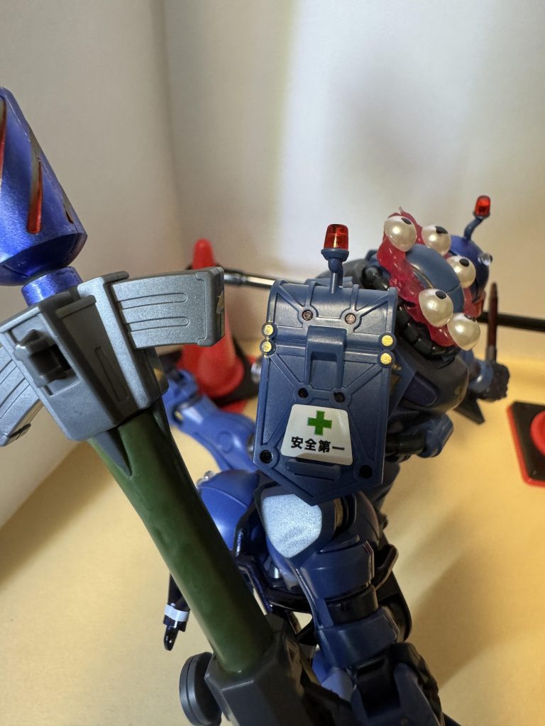 メタンガス検知した際のパトライト完備