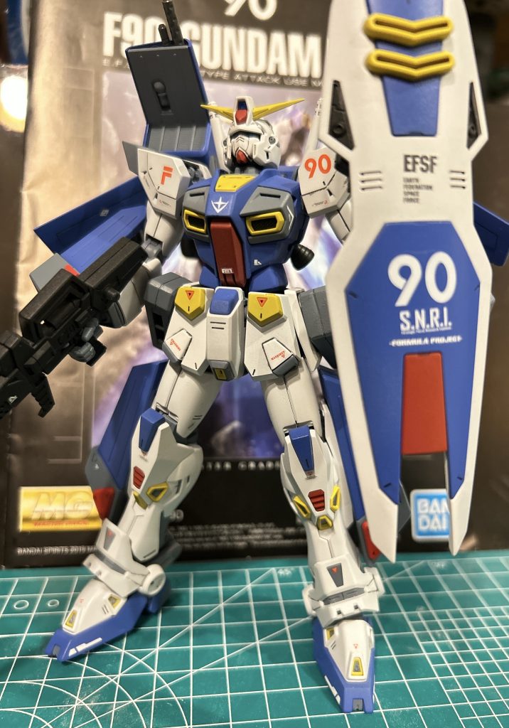 F90FF1巻で敵機を相手に圧倒する姿は勇ましかったな