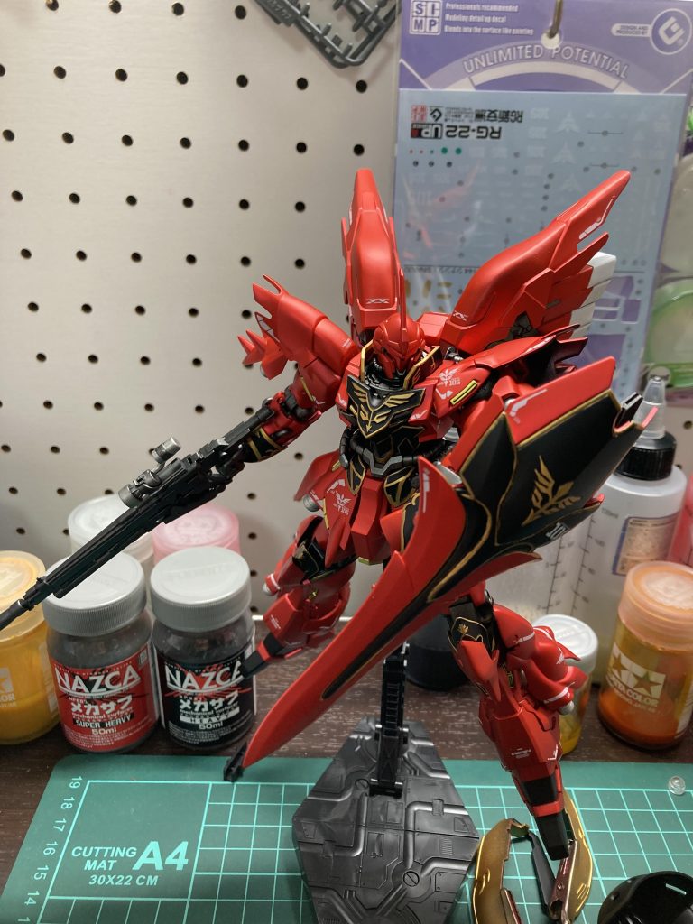 真似してつや消してみたら、質感の良さにニヤニヤ…。