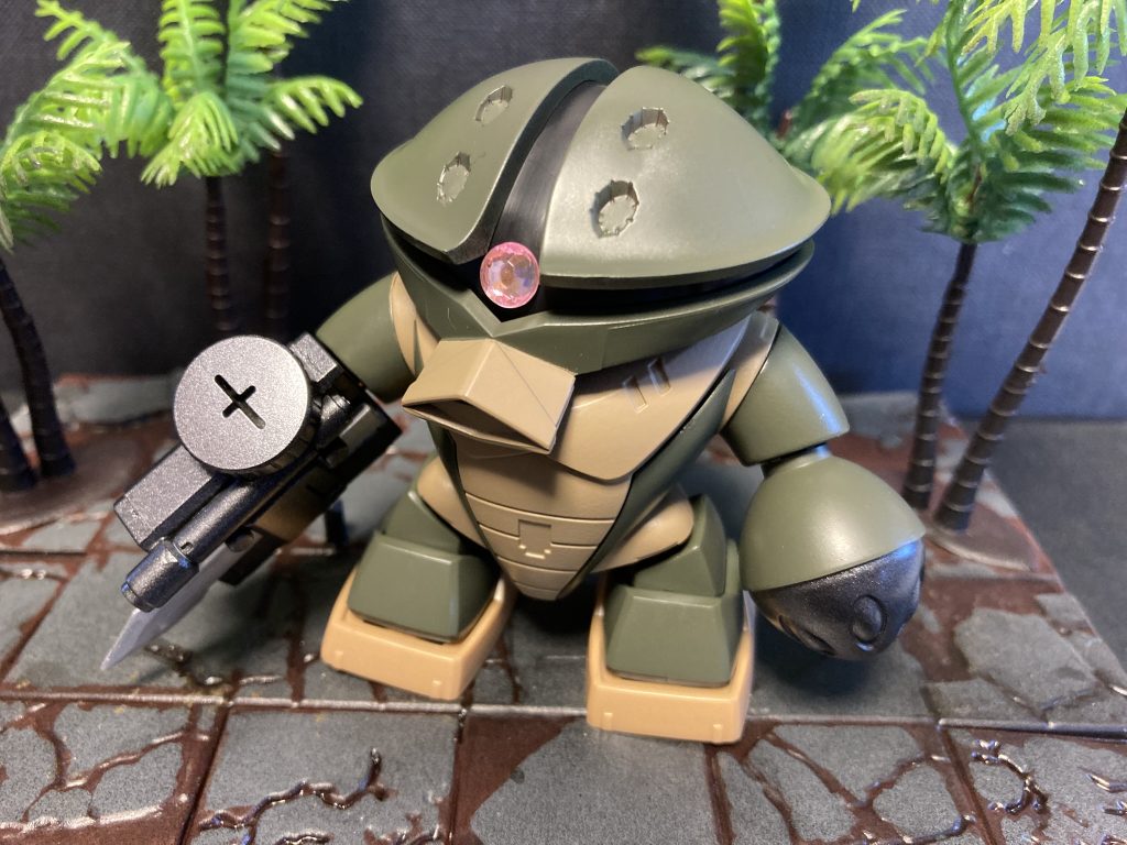 これまたお手軽に作った100均ジオラマと。