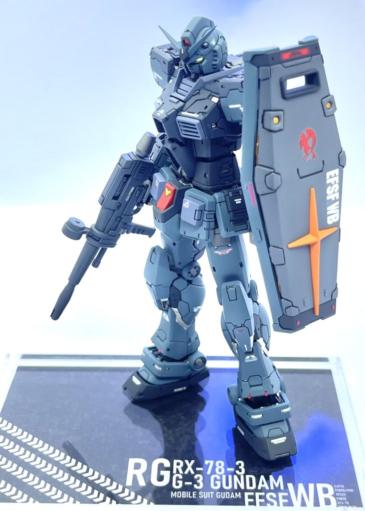 台座も自作してみました٩( ''ω'' )و