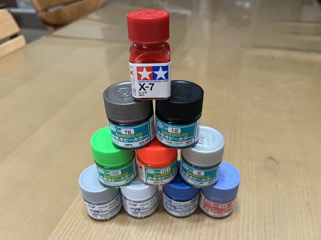 今回使用した塗料です
