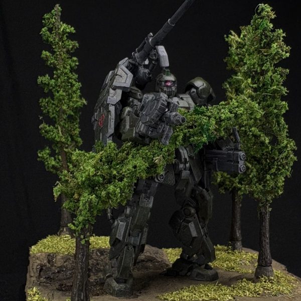 ザクキャノン《アーティファクト》ジオラマ