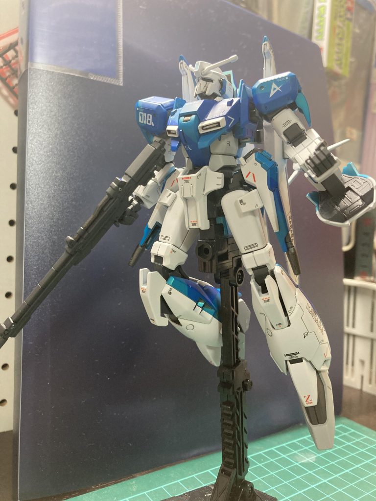 MGパッケージイラスト風。このポーズが好きなんです。