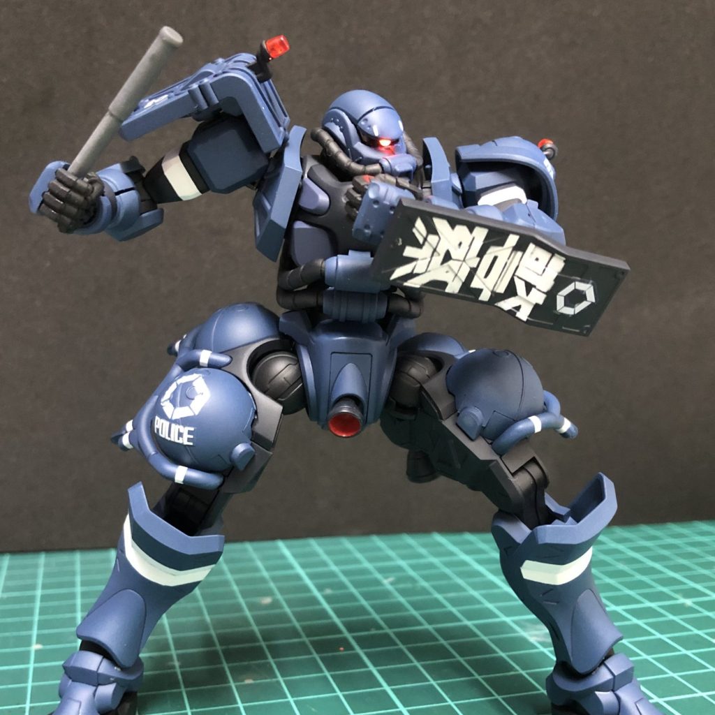 軍警ザク｜@ottonkkhさんのガンプラ作品｜GUNSTA（ガンスタ）