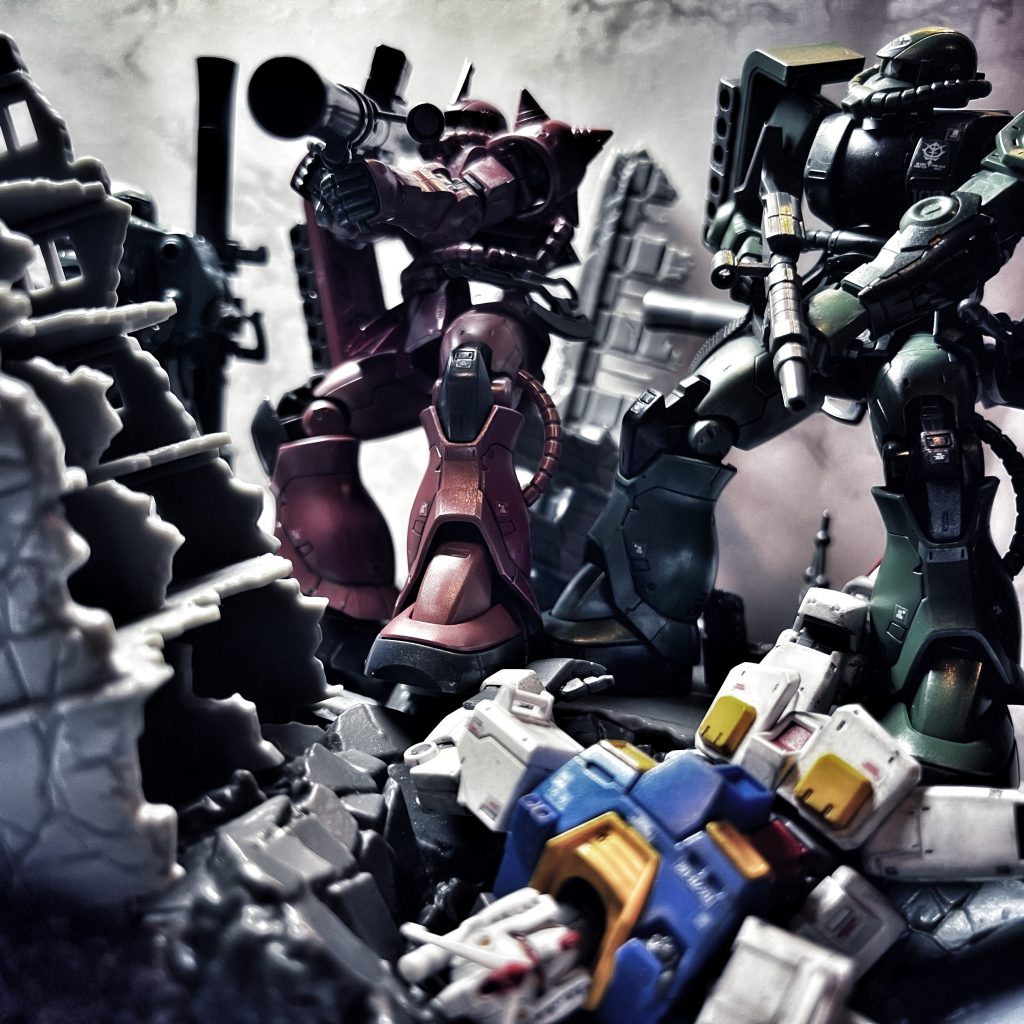 そうなったら機を見るに敏なシャアは自ら増援に出て戦果を拡大する判断をしそうな気がします