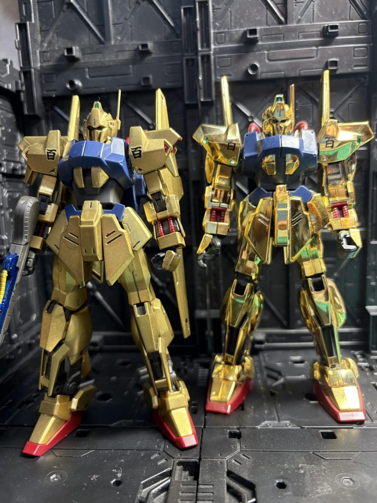 旧キットと。やっぱりメッキのパワーは凄いな!