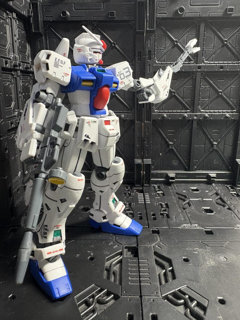 立ち姿でアーム延ばしてみちゃう😅