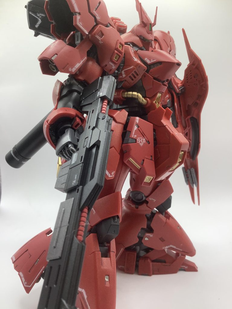 武器もシールドもしっかり固定。