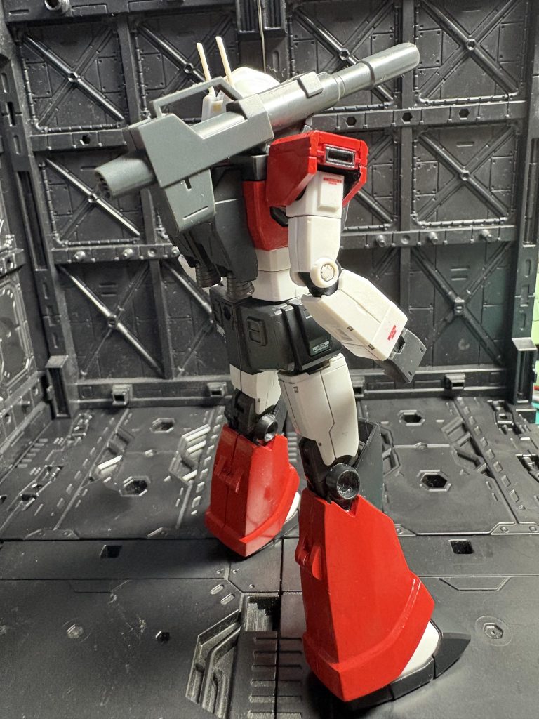 今回キャノン砲は空間突撃仕様キットのままです。