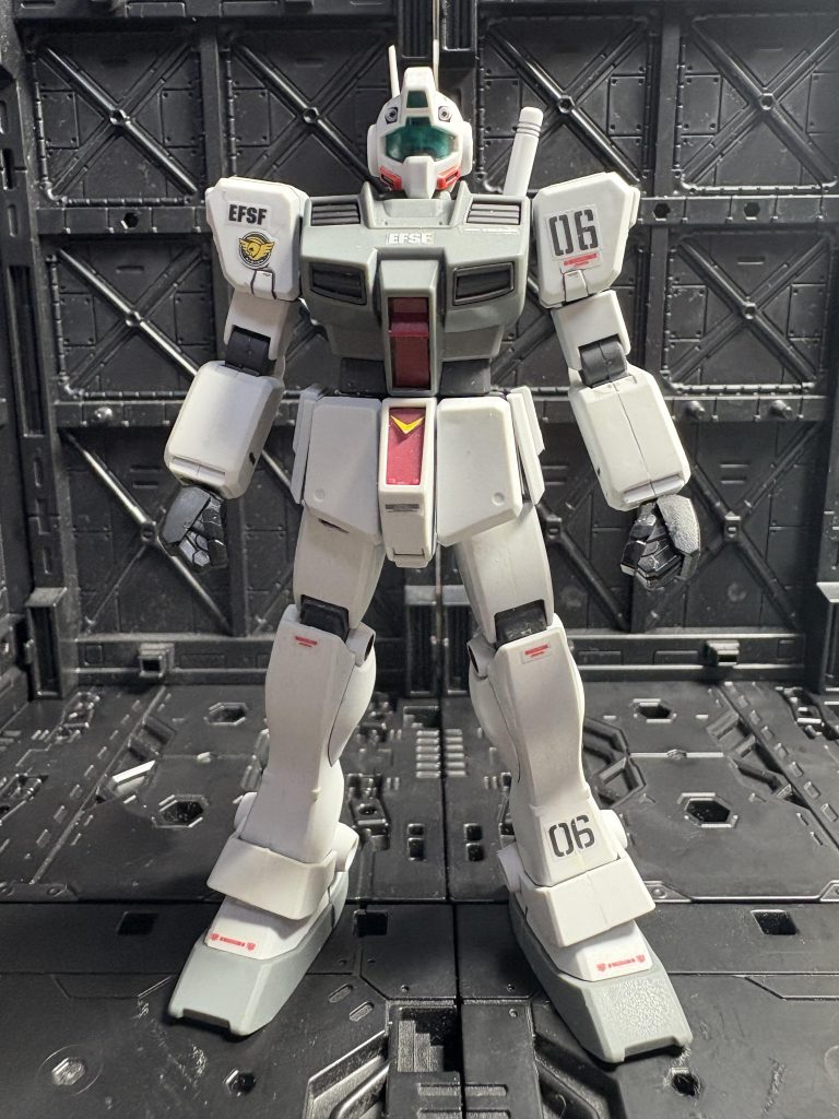久しぶりのガンプラ作成のリハビリとして組み立てたキットです。