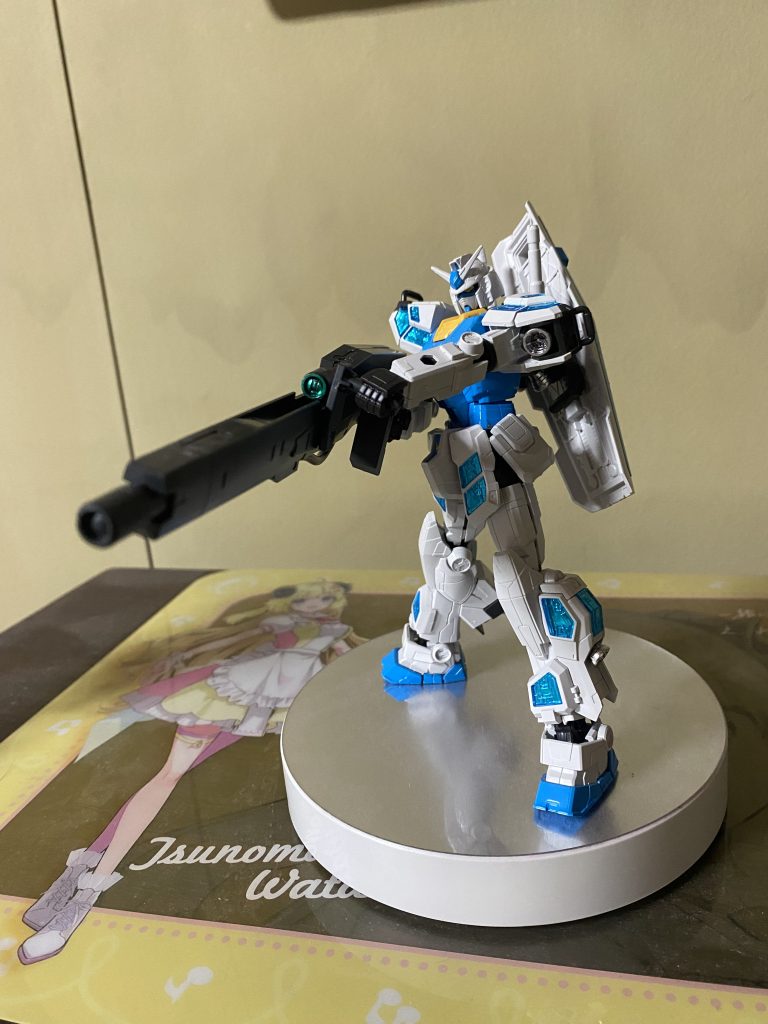 ホロライブな1期生兼ホロライブゲーマーズ所属 白上フブキ専用ガンダム(グラスフェザー装備)