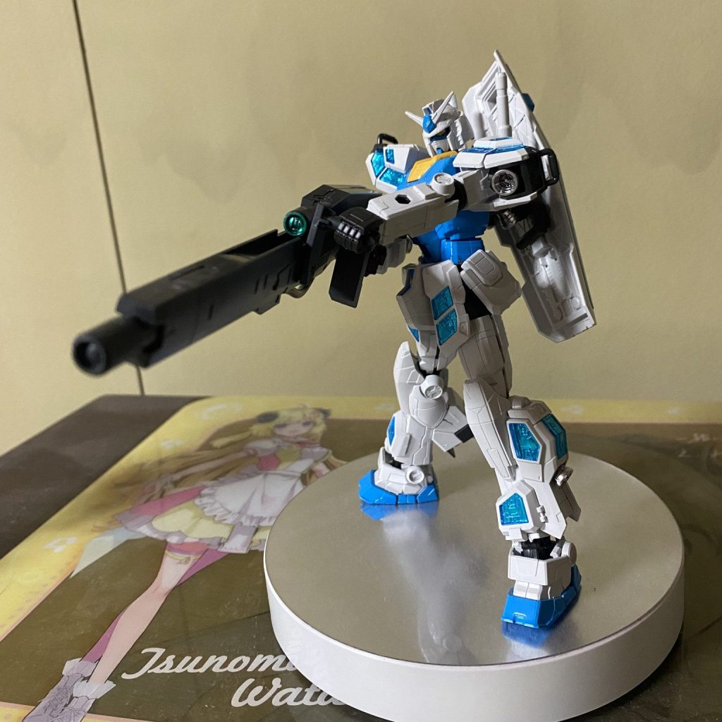 ホロライブ　MSフレキカスタム② ホロライブな1期生兼ホロライブゲーマーズ所属 白上フブキ専用ガンダム