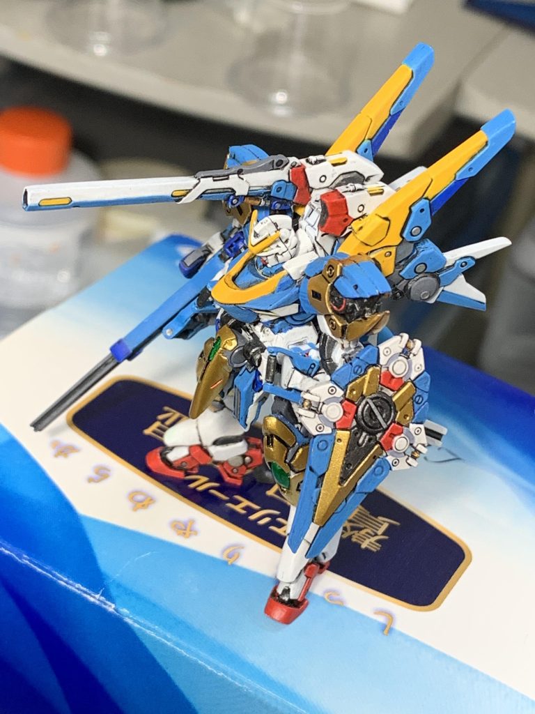 ガンダムアーティファクト　V2アサルトバスターガンダム–2枚目/制作者：SHIN