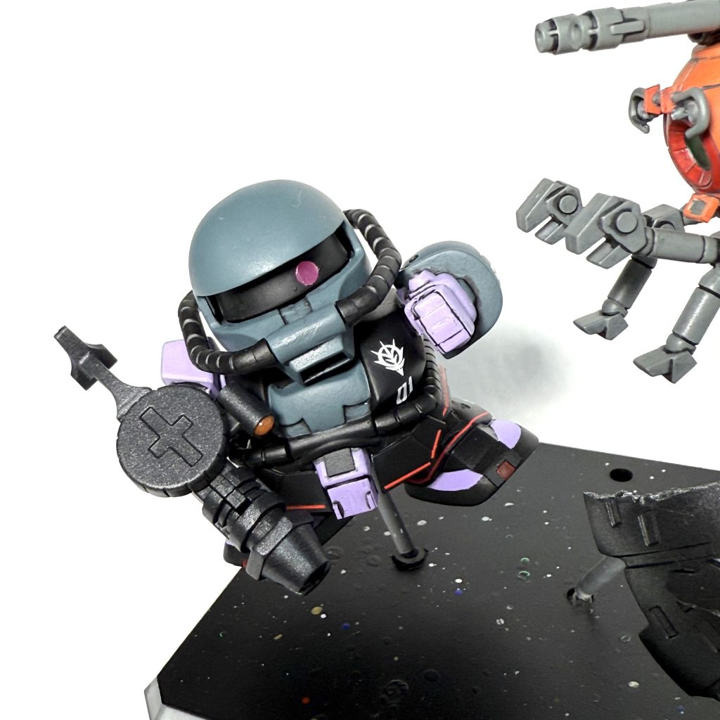 SD 高機動型ザク&ボールK型–4枚目/制作者：ますす